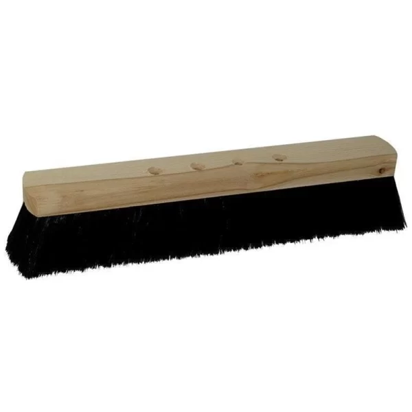 Besen Industrie – Saalbesen, Haarmischung, 4-Loch Patent 80cm 1